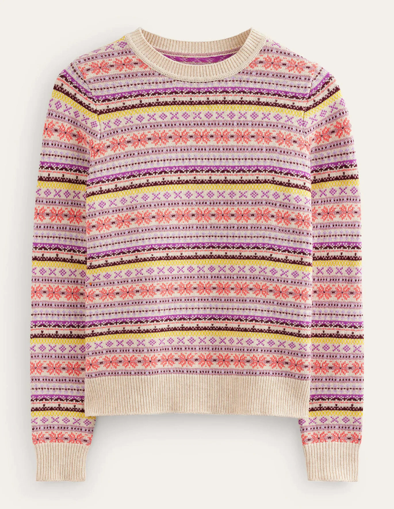 Edie Fair Isle Sweater | Boden (US)
