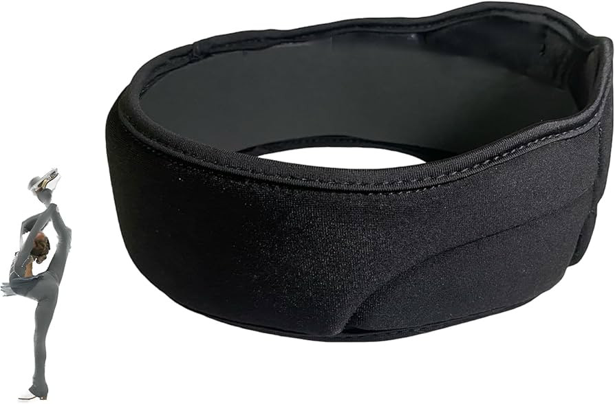 Padded Headband for Figure Skating, Black (Medium) | Amazon (US)