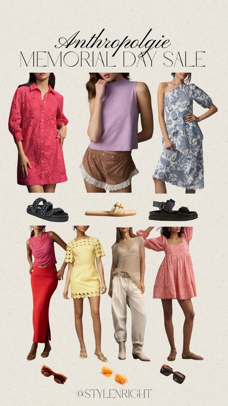 Extra 40% off memorial day sale at Anthro!🤍 

Summer dress. Sandals. Sunglasses. Summer tops. Spring fashion. Chunky sandals.

#LTKSeasonal #LTKMidsize #LTKSaleAlert