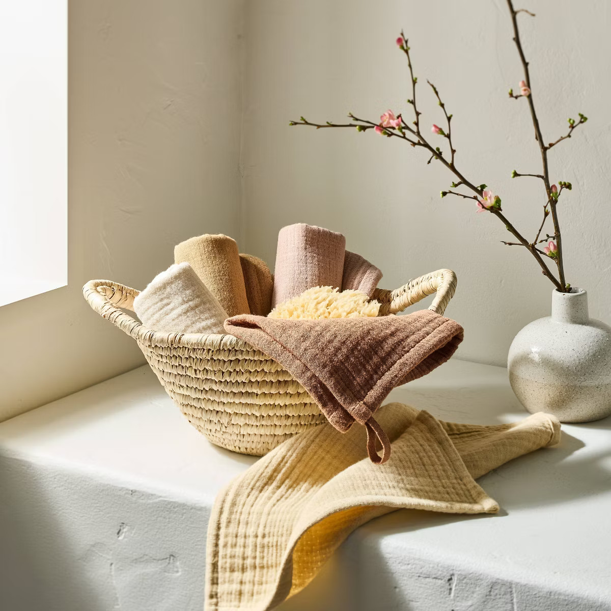 5pk Organic Gauze Washcloth Set - Casaluna™ | Target