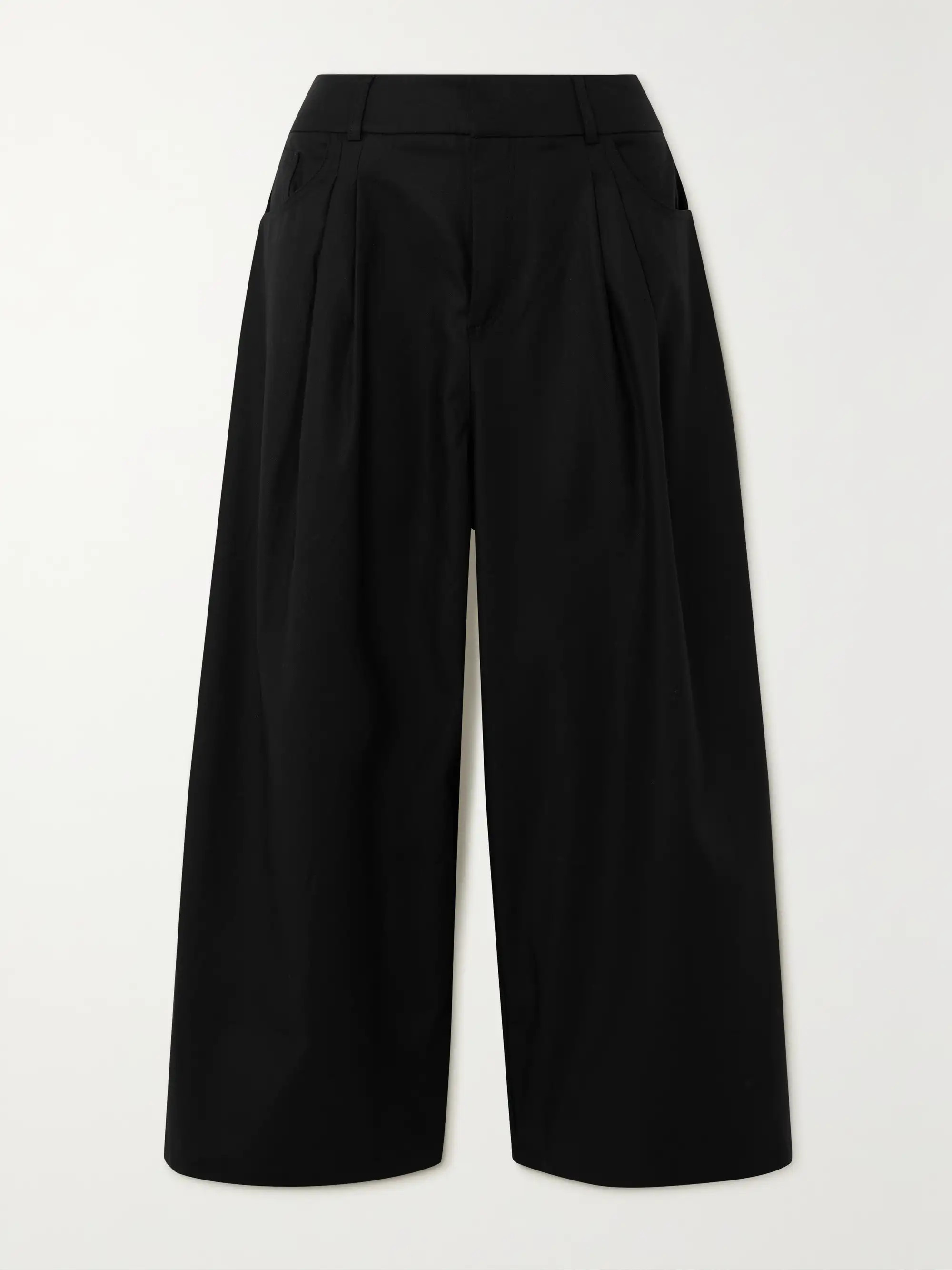 + NET SUSTAIN Carter cropped TENCEL Lyocell-blend wide-leg pants | NET-A-PORTER (UK & EU)
