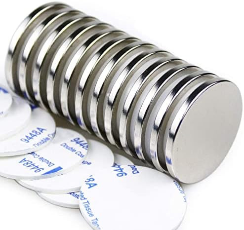 LOVIMAG Strong Magnets Neodymium Magnet 12 Pack Rare Earth 1.26x1/8 inches | Amazon (US)