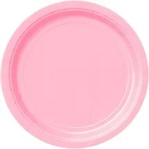 Way To Celebrate Paper Party Plates, Light Pink, 9in, 20ct | Walmart Online Grocery