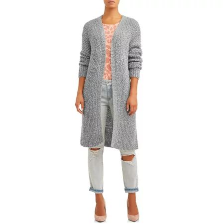 Sofia Jeans Volume Sleeve Completer Cardigan Sweater Women's | Walmart (US)