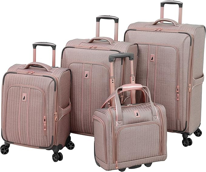 LONDON FOG Newcastle 4 Piece Set, Rose Charcoal | Amazon (US)