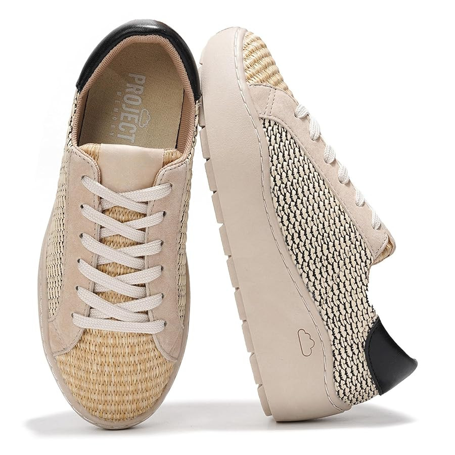 Project Cloud Platform Sneakers for Women – Lightweight Womens Sneakers with Memory Foam Insole... | Amazon (US)