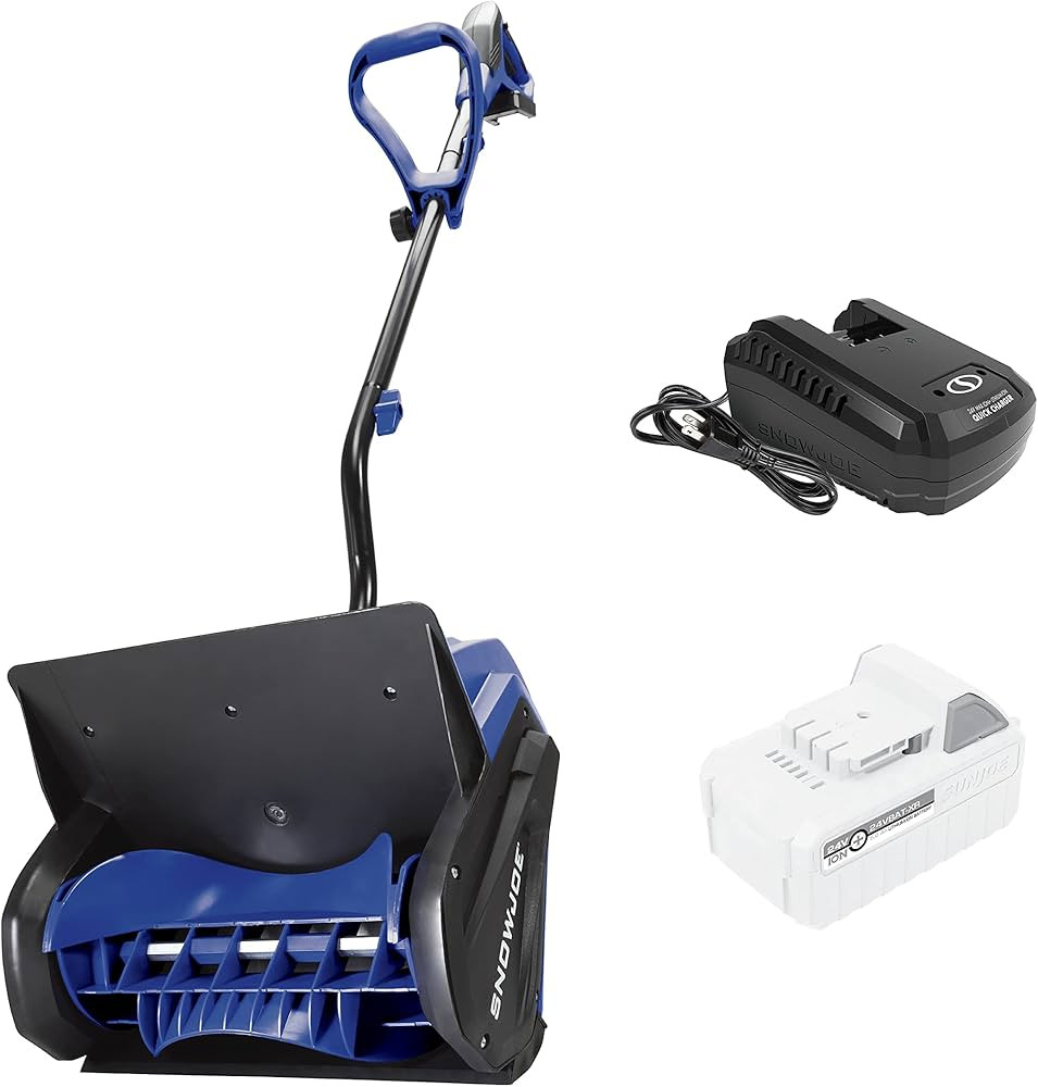 Snow Joe 24V-SS13-XR 24-Volt IONMAX 13-Inch 5-Ah Cordless Snow Shovel, Kit (w/ 5.0-Ah Battery + Q... | Amazon (US)