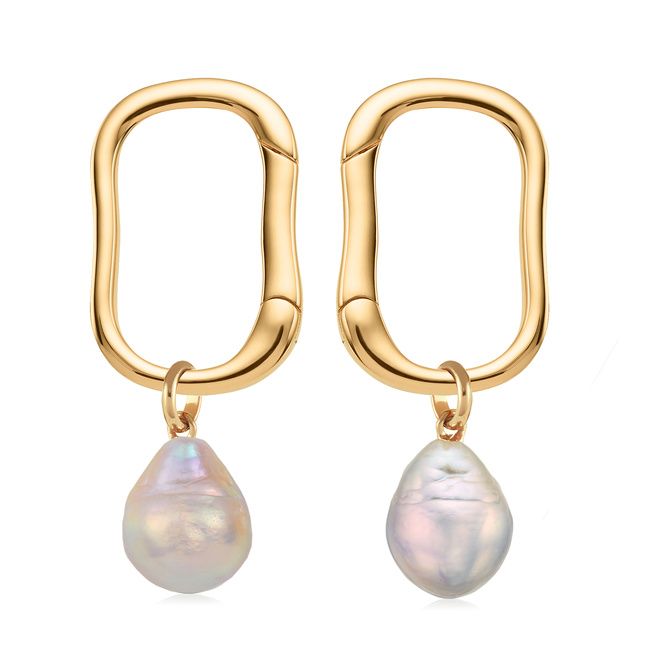 Alta Stud and Pearl Earring Set | Monica Vinader (Global)