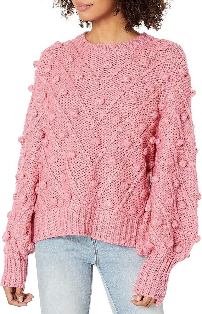 Women's Trade Places Pom Knit Sweater | Amazon (US)