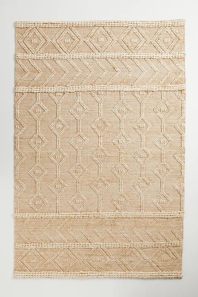 Flatwoven Mateo Jute Rug | Anthropologie (US)