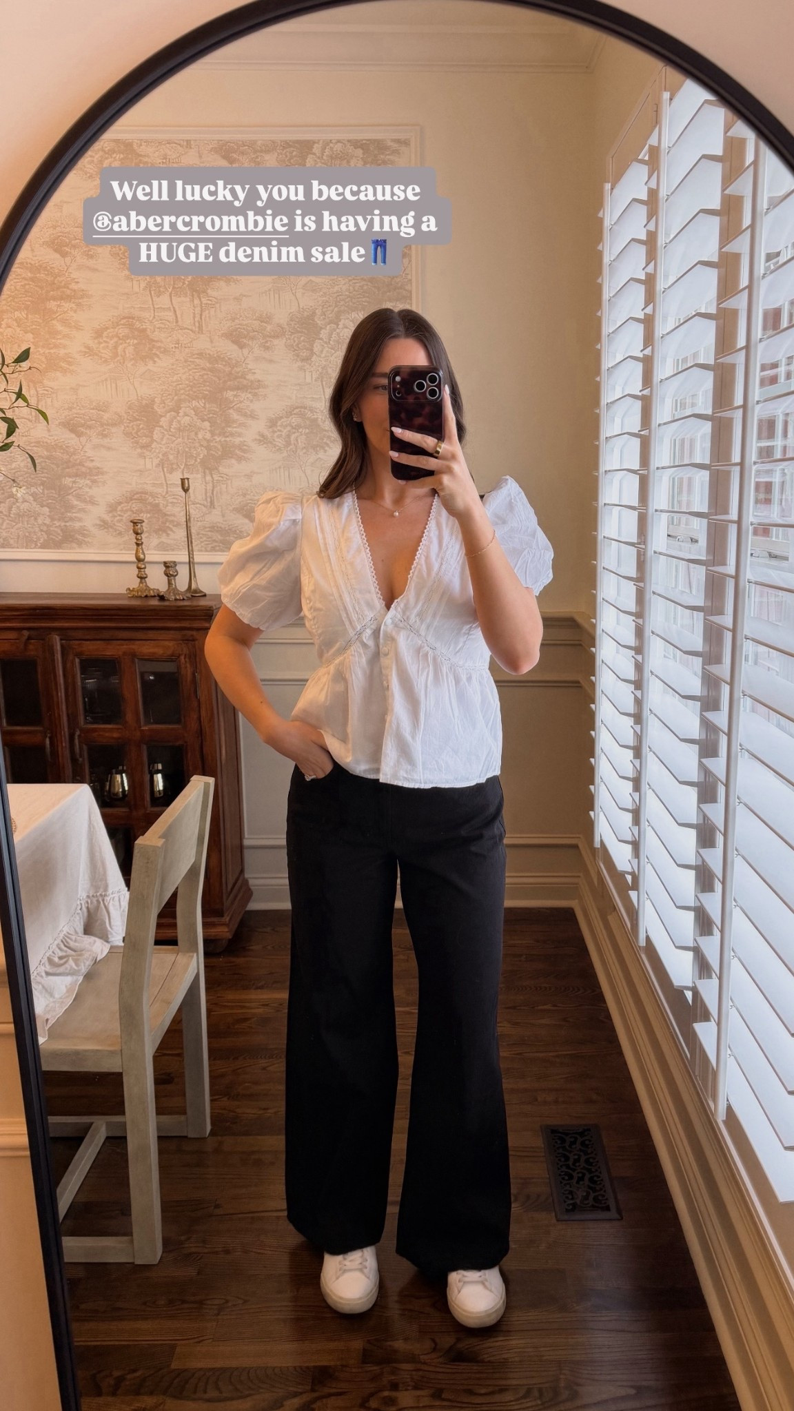 #abercrombiepartner Abercrombie Denim Sale✨ size 29 jeans and medium top!

Code: DENIMAF for 15% Off*** 1/29/2026 - 2/2/2026

Use code DENIMAF to get an additional 15% off almost everything in stores and online at checkout from 1/29/26-2/2/26 in US/CA. Exclusions apply. See details online!