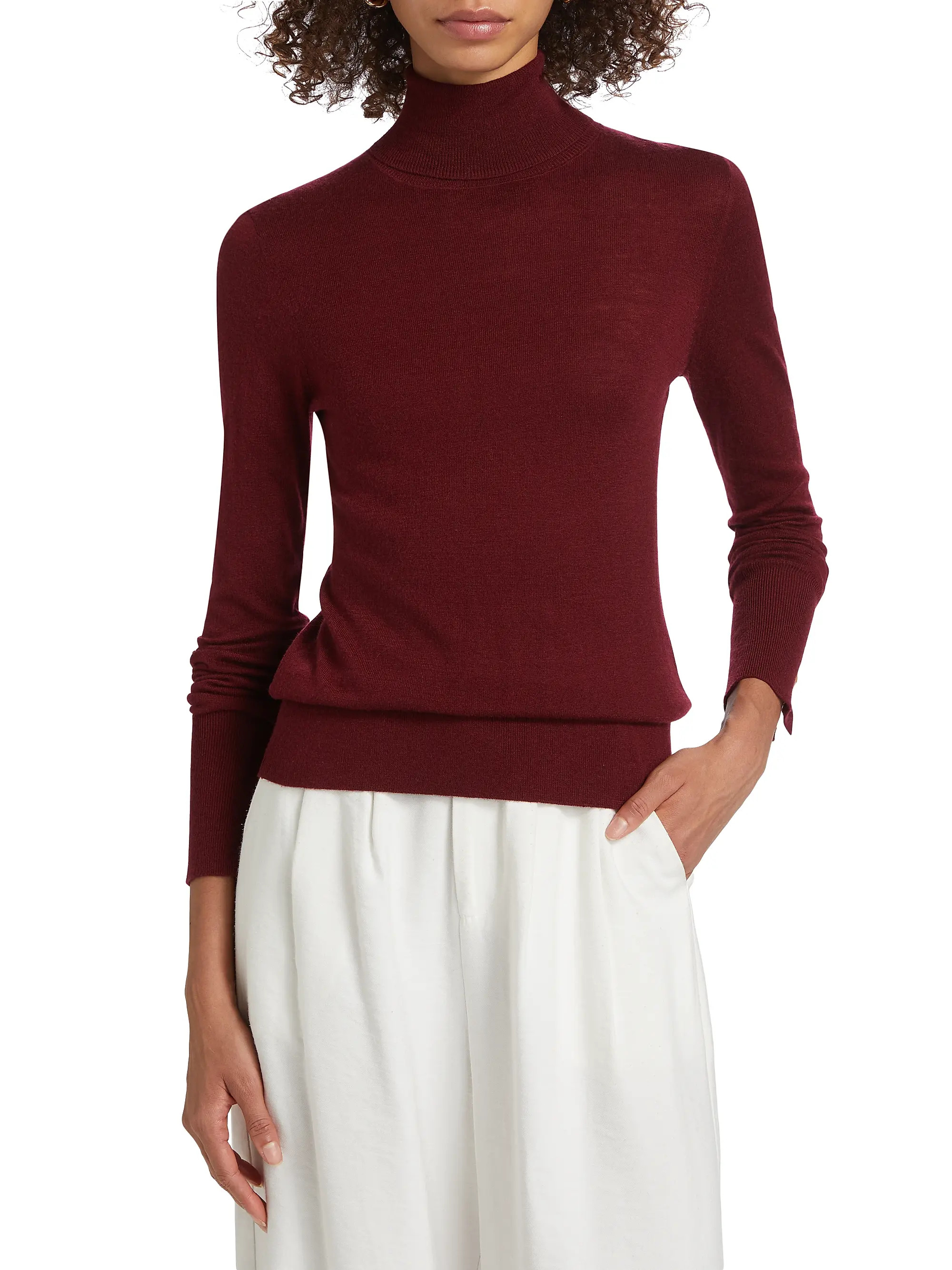 BEST SELLERL'AGENCEFlora Turtleneck Sweater | Saks Fifth Avenue