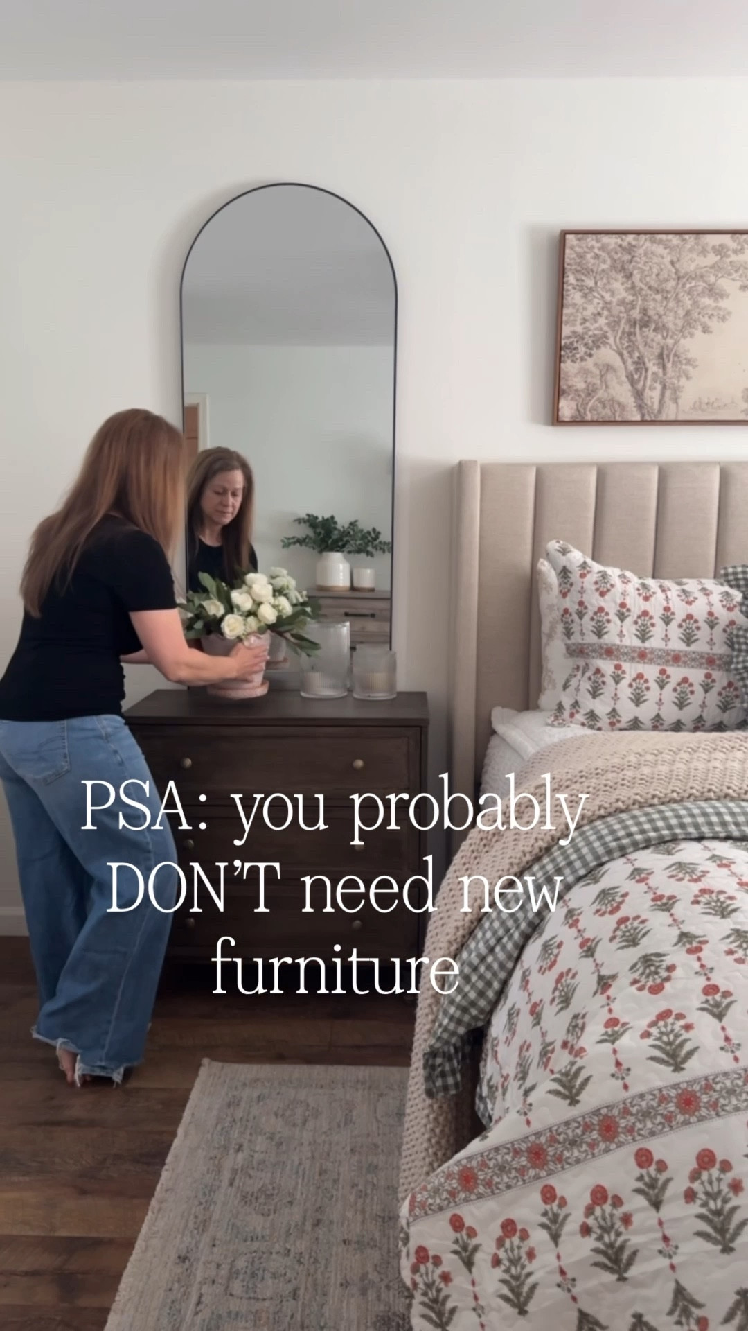 Do you have a piece of furniture that has good bones but has seem better days? Don’t toss it- refinish it!  

Instead of replacing my nightstands, I refinished them with wood fiber paint, stain, and sealer — and they turned out exactly how I pictured.



I was able to get a custom look and saved money! I have zero regrets (other than not doing them sooner)😉



Wood fiber paint, gel stain, ebony gel stain, refinished furniture, nightstands, bedroom furniture, bedroom inspiration, cottage home decor

#LTKHome #LTKSeasonal #LTKmomlife