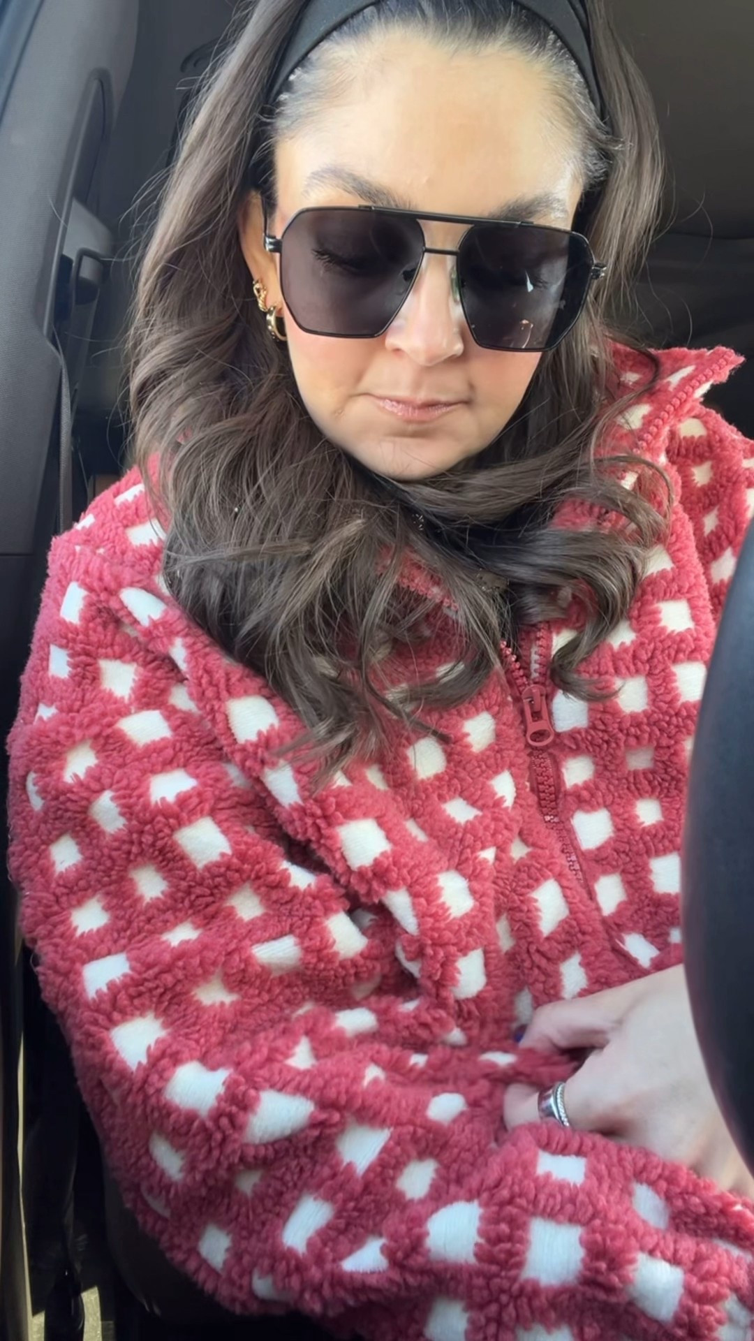 Amazon cozy zip-up fleece. Have in 2 colors!