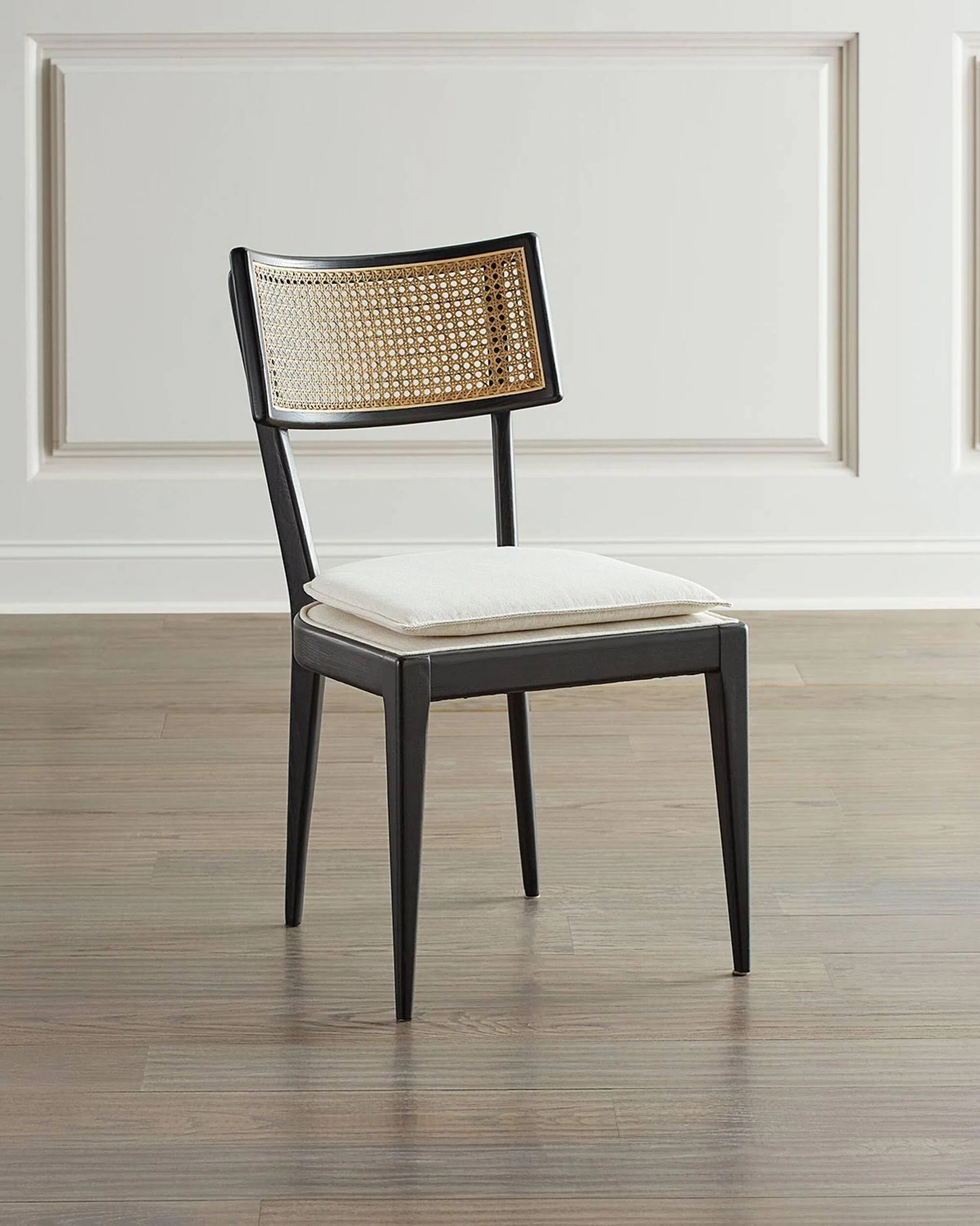 Solid Wood Side Chair in Black (Set of 4) | Wayfair North America
