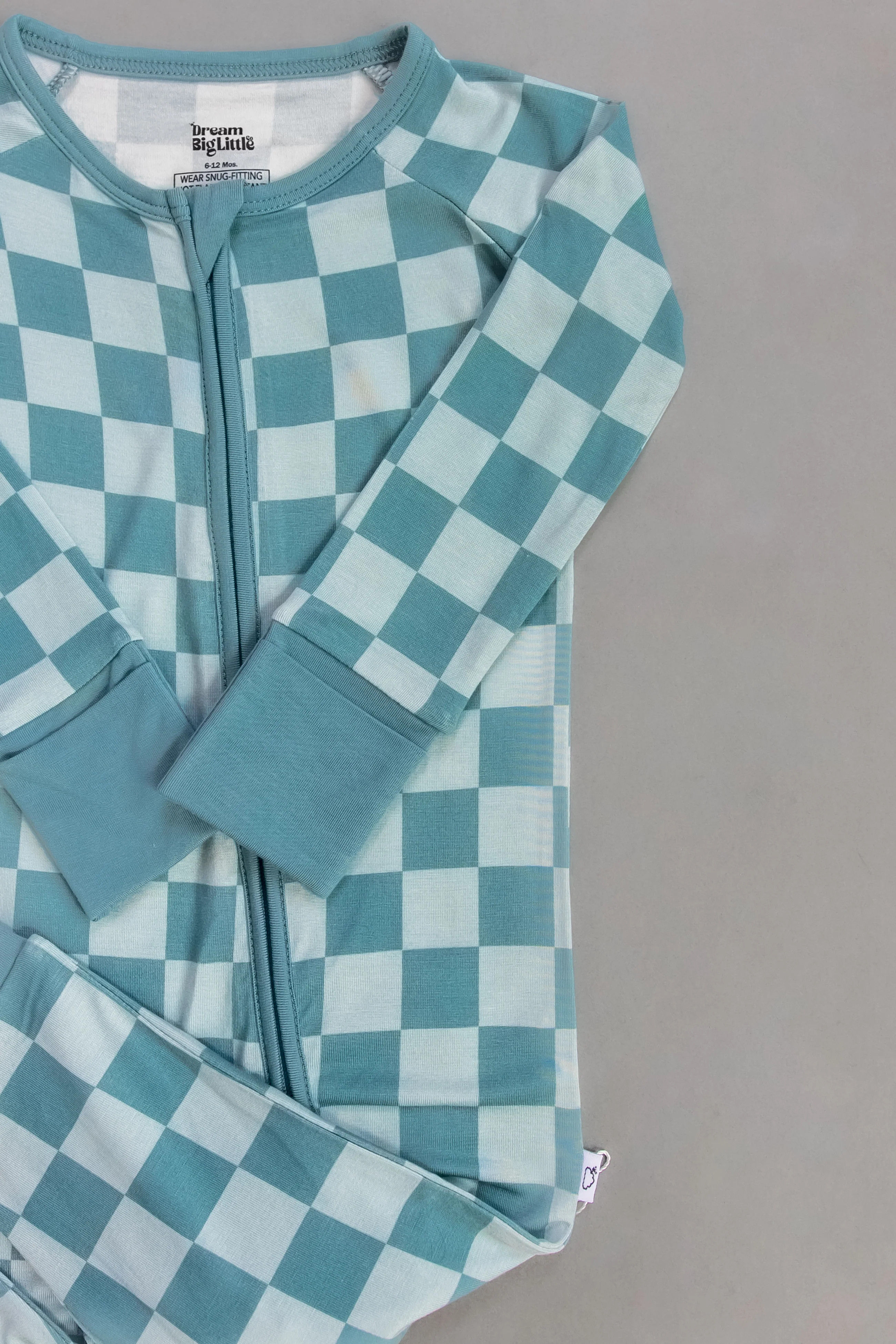 STORMY CHECKERS DREAM ROMPER | Dream Big Little Co.