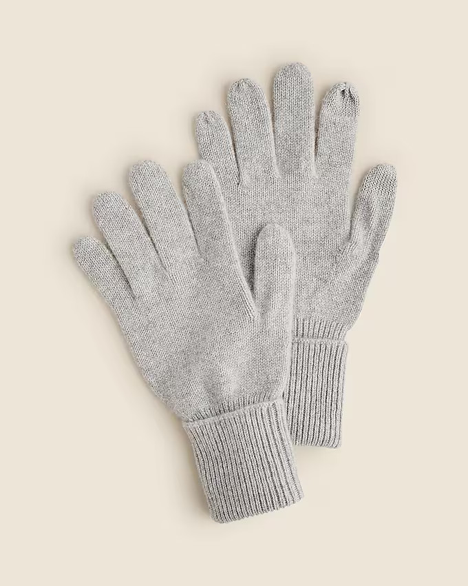 Cashmere tech-touch gloves | J. Crew US