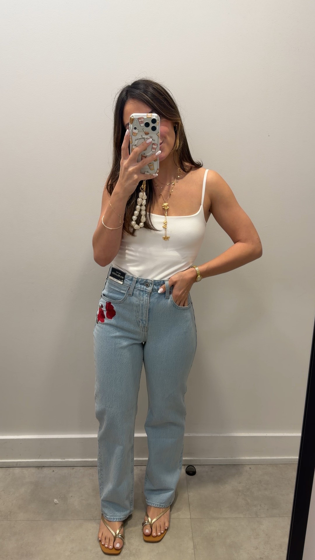 XS tank and 25 short jeans! 

#LTKPetite