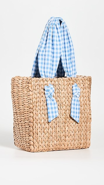 Petite Isla Bahia Gingham Bag | Shopbop