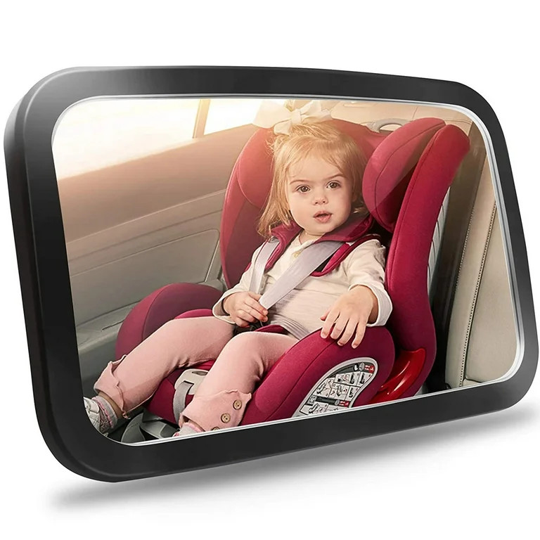 Musment Baby Car Mirror, Safety Car Seat Mirror for Rear Facing Infant with Wide Crystal Clear Vi... | Walmart (US)