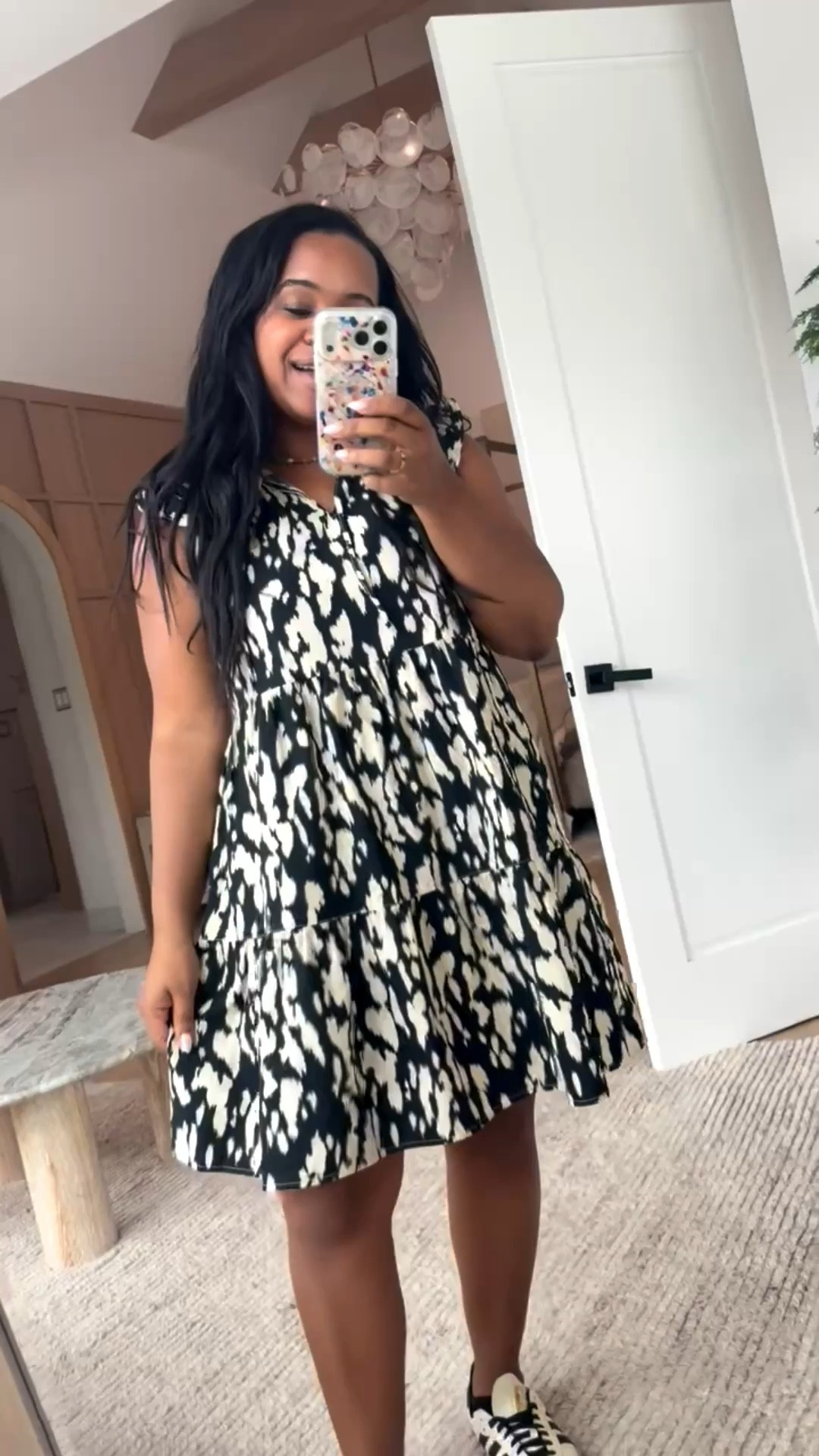 Sharing one of my favorite $20 dresses from Walmart! 🤍 It has pockets & it is so bump friendly. Wearing a size large!

#LTKgrwm #LTKSeasonal #LTKootd