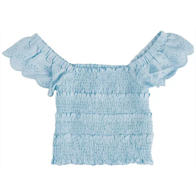 Love Tree Womans Solid Scrunched Side Off Shoulder | Bealls