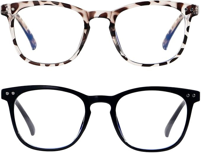 ANDWOOD Blue Light Blocking Glasses Women Men Computer Small Face Clear Bluelight Blocker Eyeglas... | Amazon (US)