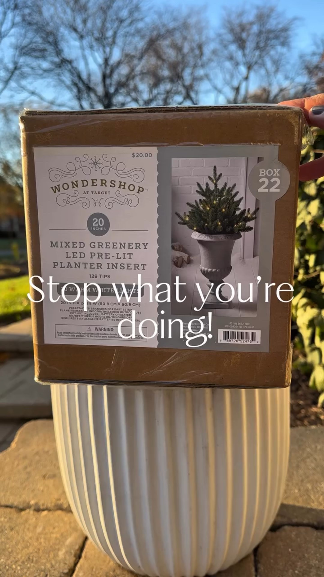 Don’t hate me, but I had to share that the best selling pre-lit pine filler is back! I love these so much! They are simple to use and store and they come prelit! 

Comment SHOP for link 🔗

#christmasmood #christmasaesthetic #christmastime #christmas #christmascountdown #christmasspirit #christmasinspo #christmasdecor #christmasseason #holidayvibes #christmastree