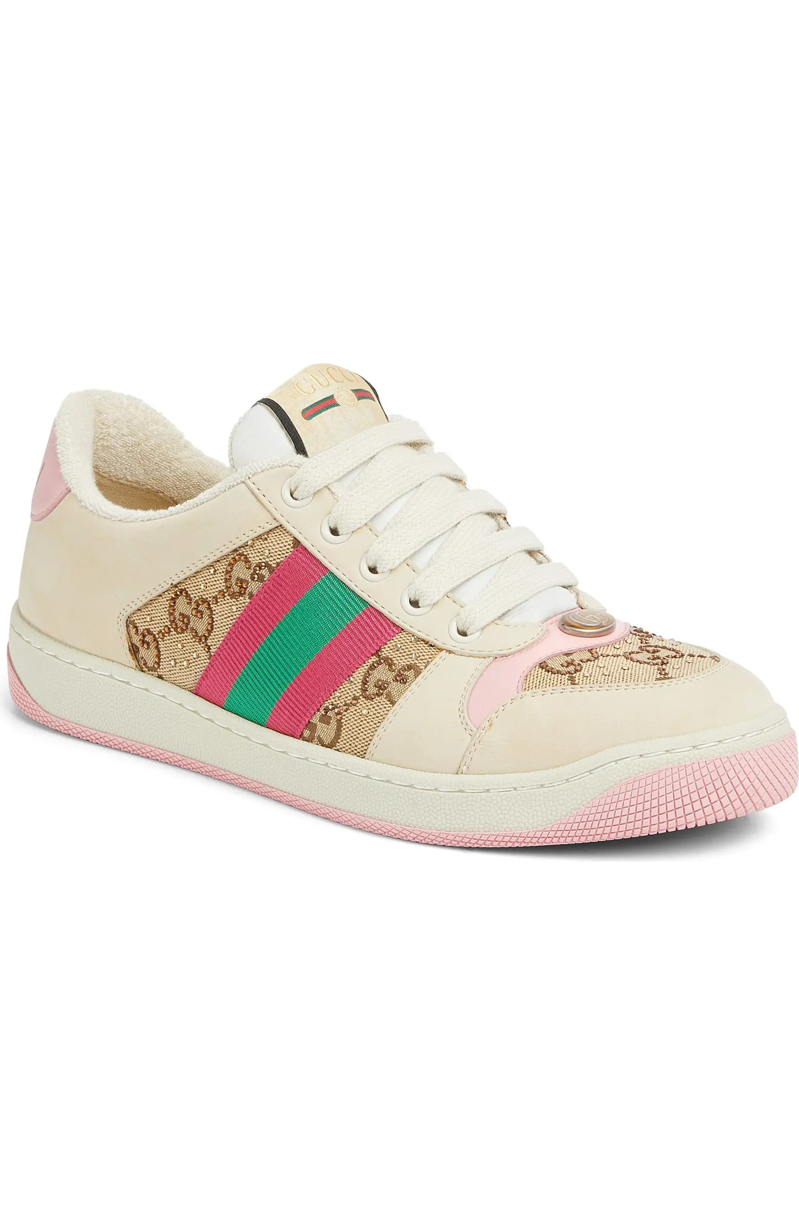 Gucci Screener Sneaker (Women) | Nordstrom | Nordstrom