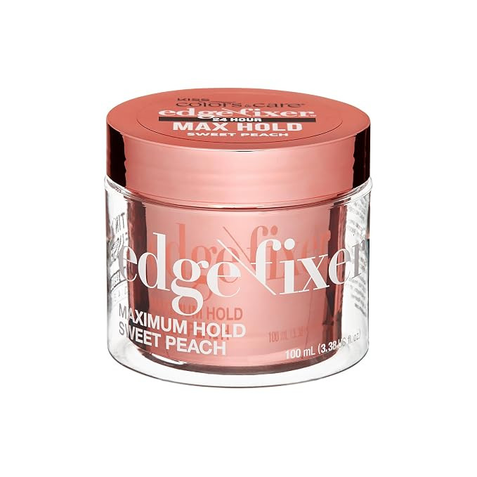 KISS COLORS & CARE Maximum Hold Edge Fixer, Non-Greasy Gel Formula Infused With Biotin B7, 24 Hou... | Amazon (US)