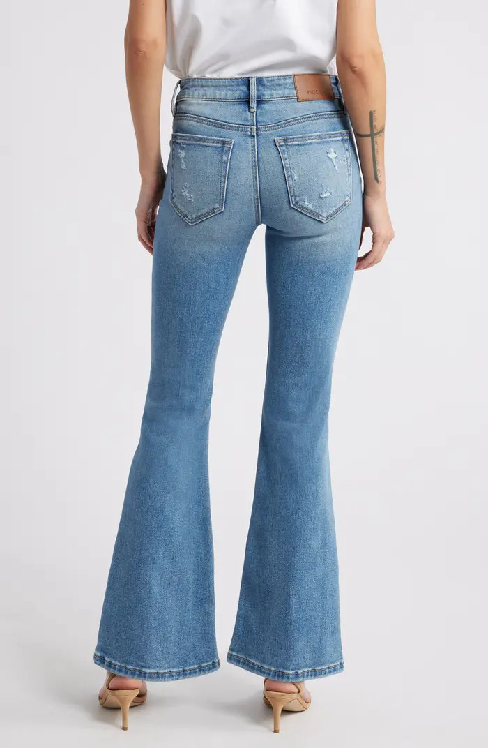 Patch Pocket Flare Jeans | Nordstrom