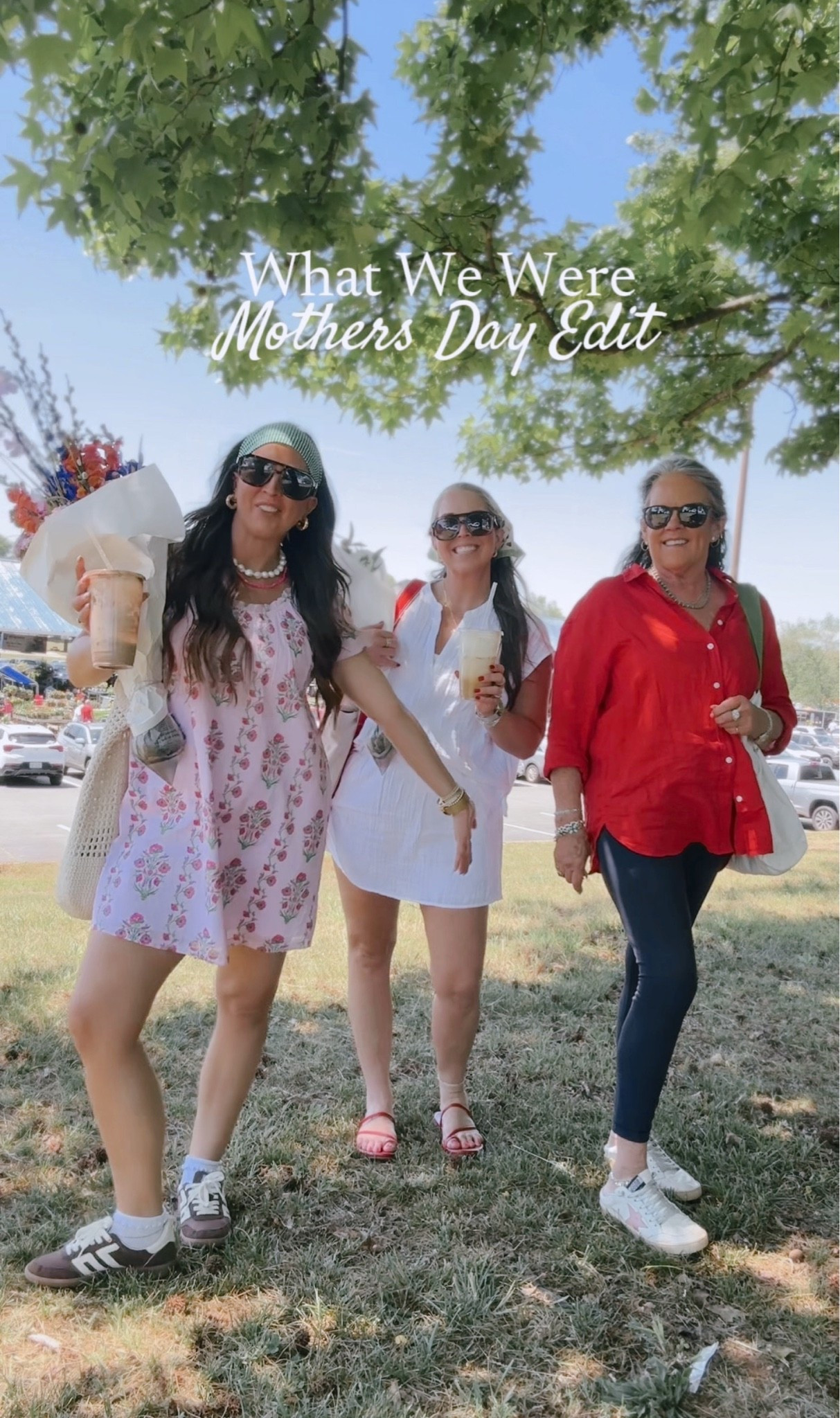 What we wore to the farmers market for Mother’s Day!

#LTKMothersDay #LTKgrwm #LTKootd