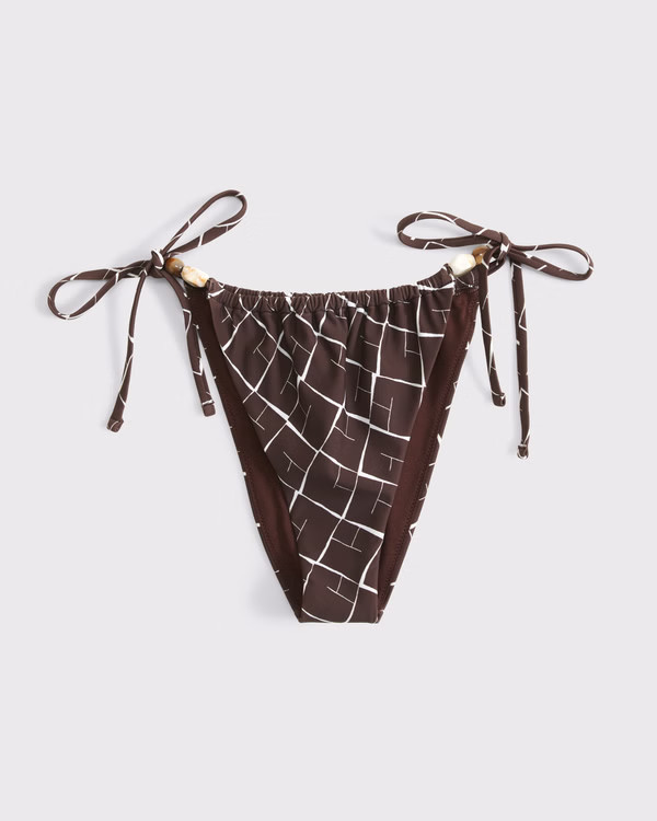 Women's Low Rise Tie-Side Cheeky Bottom | Women's Swimwear | Abercrombie.com | Abercrombie & Fitch (US)