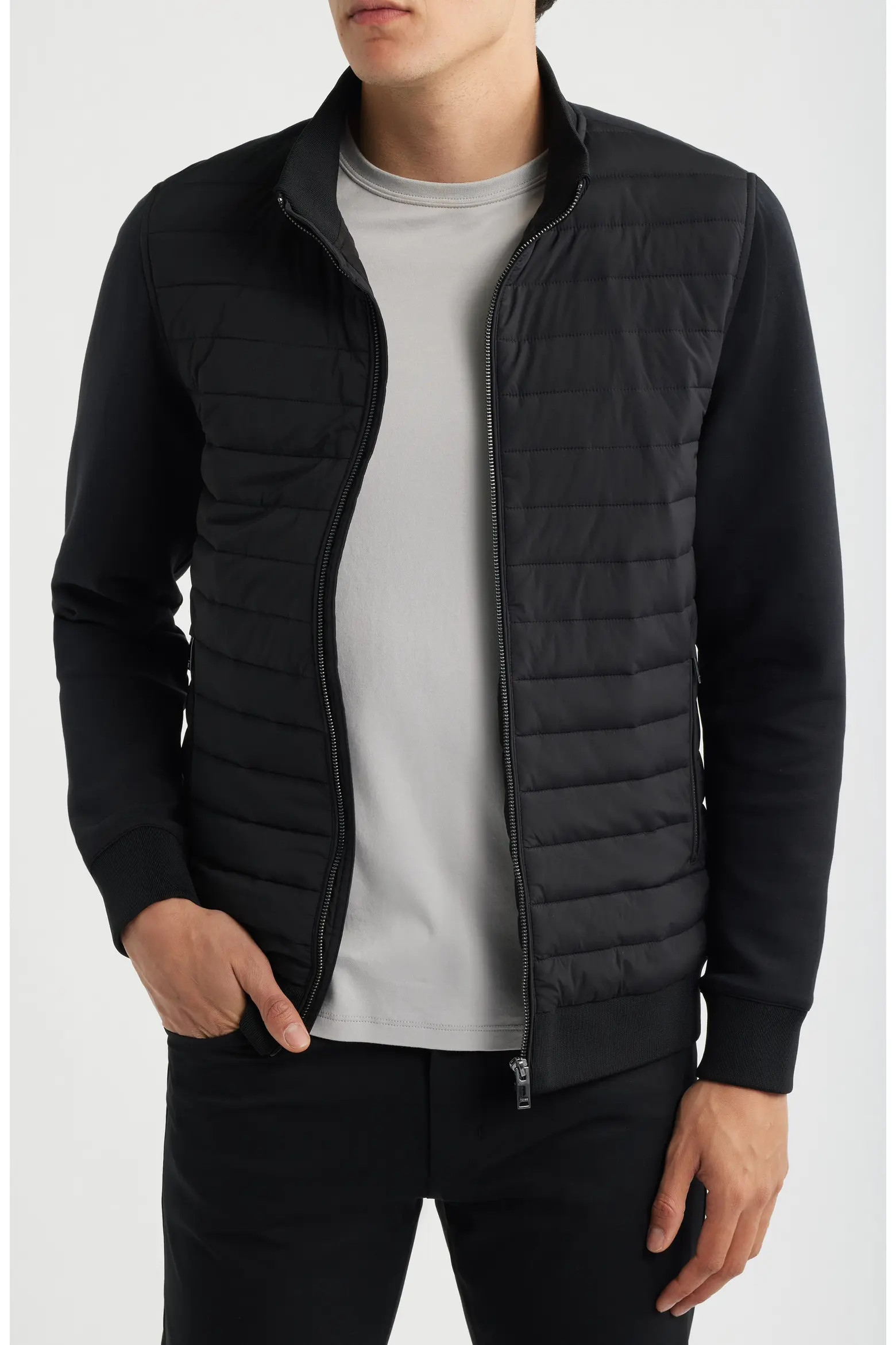 Freddie Mixed Media Jacket (Men) | Nordstrom | Nordstrom