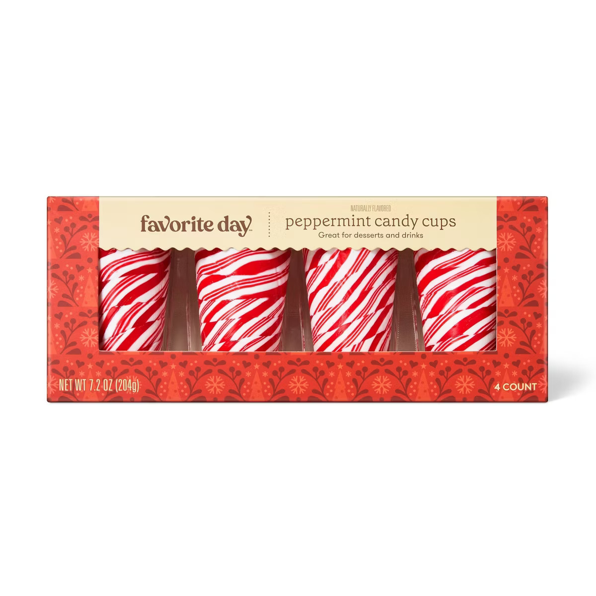 Peppermint Christmas Candy Cups - 7.2oz - Favorite Day™ | Target