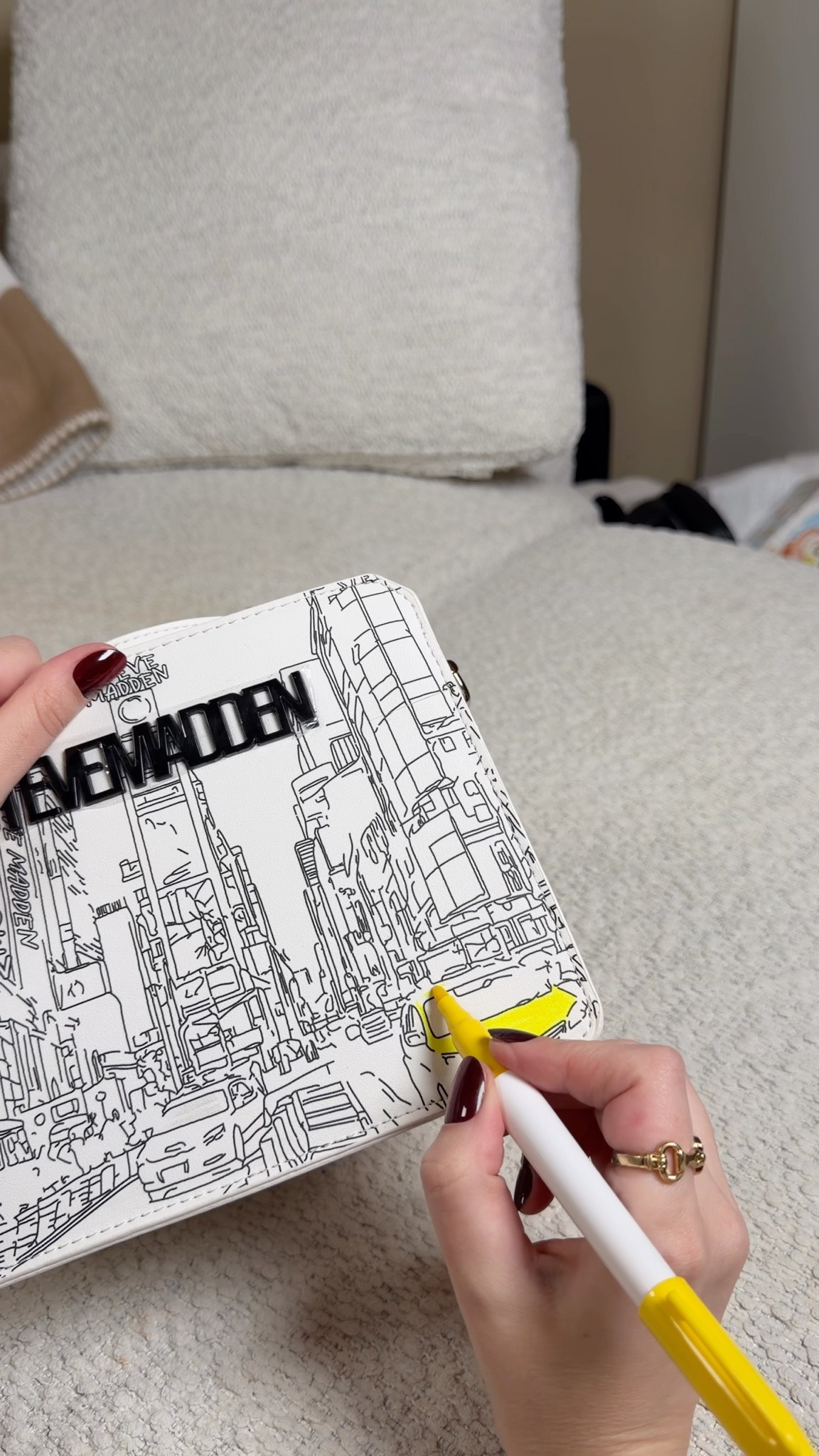 The viral Steve Madden coloring bag set! This bag is so much fun and would make a great gift for any ages. I love it and my daughter do as well. Even my son thought it was cool.

DIY purse


#LTKCyberWeek #LTKHoliday #LTKGiftGuide