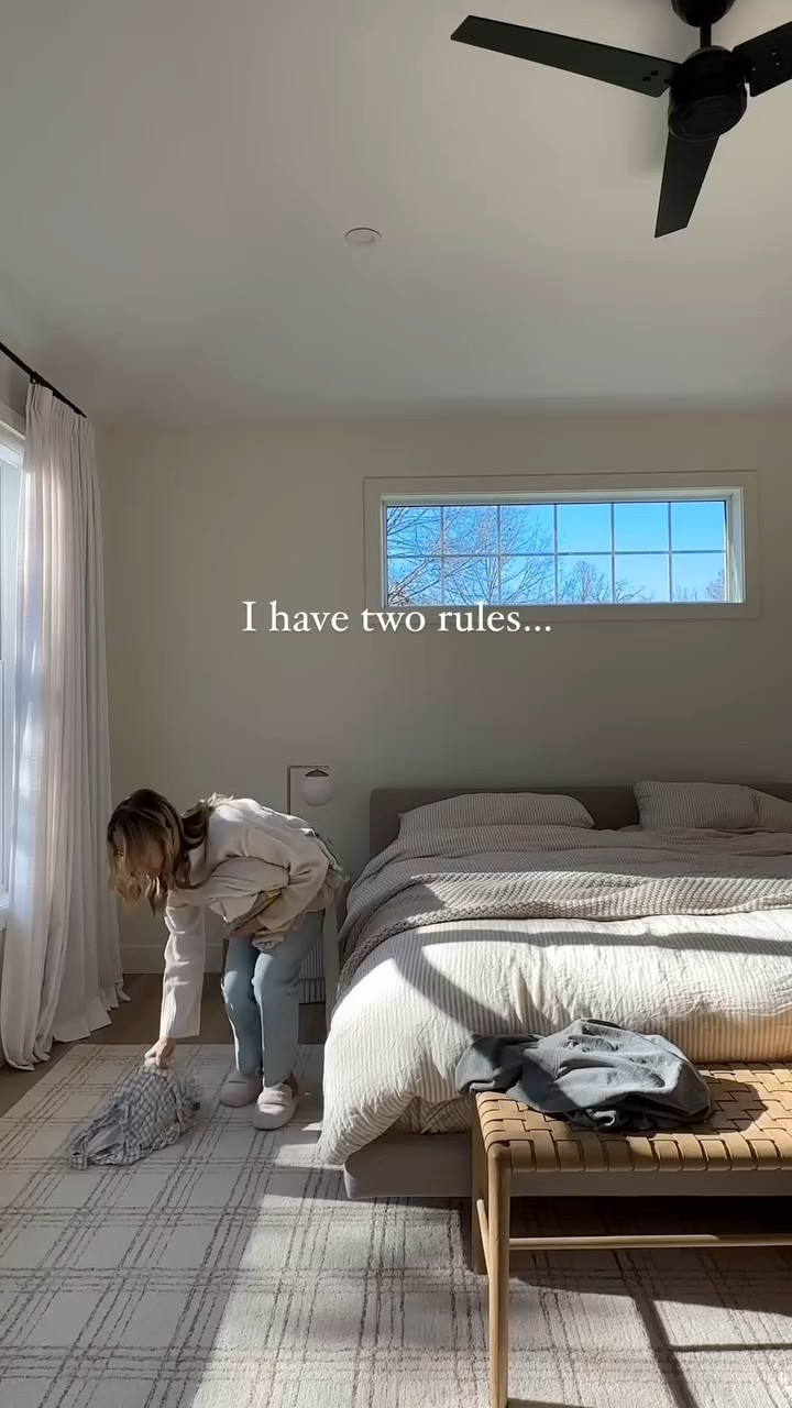 There is really only one rule to remember… a simplified home will be easier to manage and bring a sense of peace for you and your family 🤍

Follow @thebartahouse for more simple home style content ✔️
.
.
.
#simplehome #homeinspo #neutralhome #relatable #homeideas #declutteryourhome #declutter #simplify #calmhome #organizewithme #cleaningmotivation