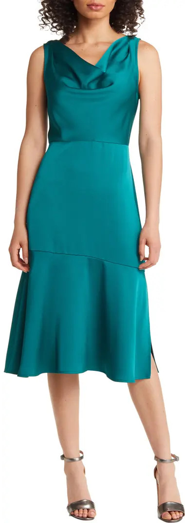 Drape Neck Cocktail Dress | Nordstrom