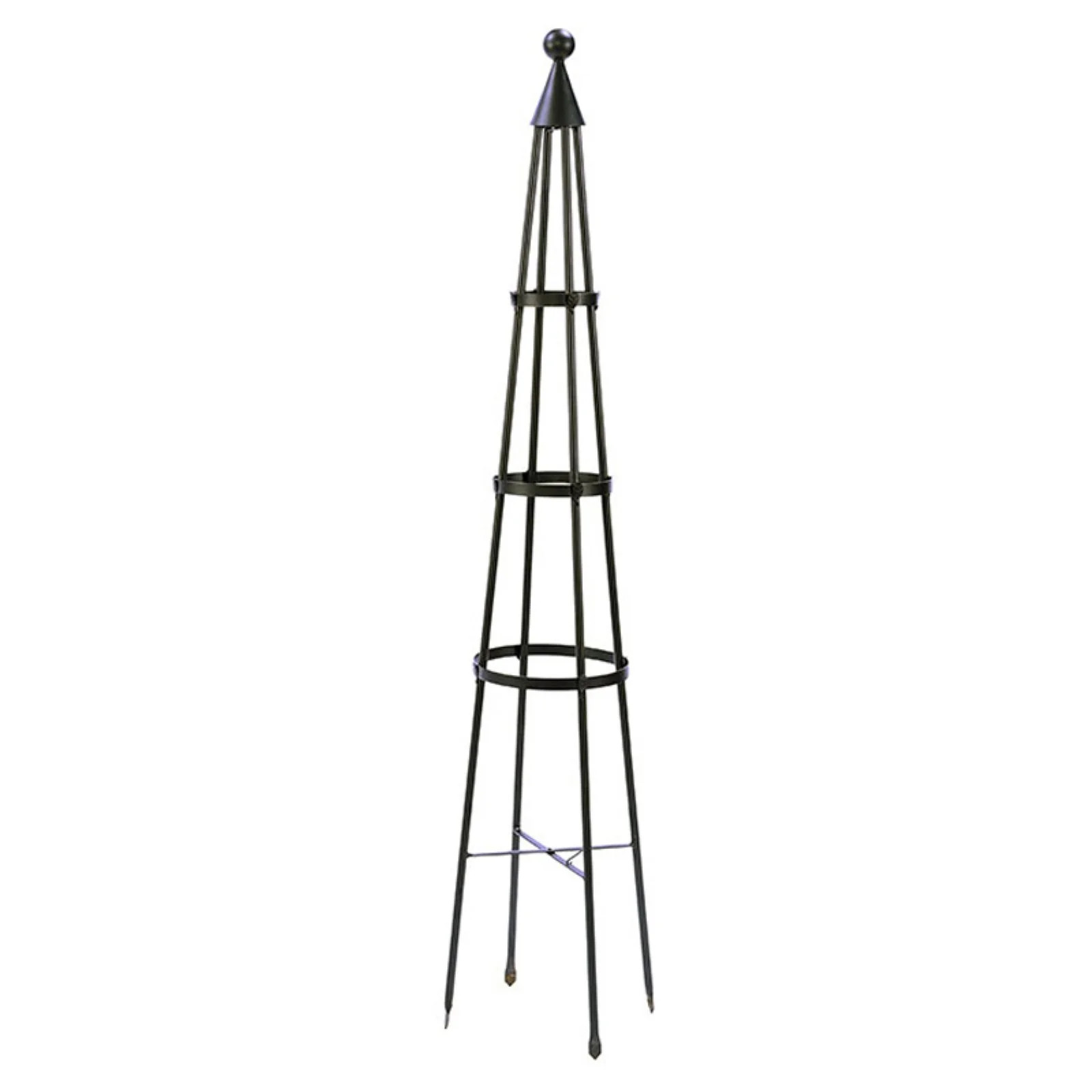 Achla Garden Obelisks, Graphite, 61.5", Pack of 2 | Walmart (US)