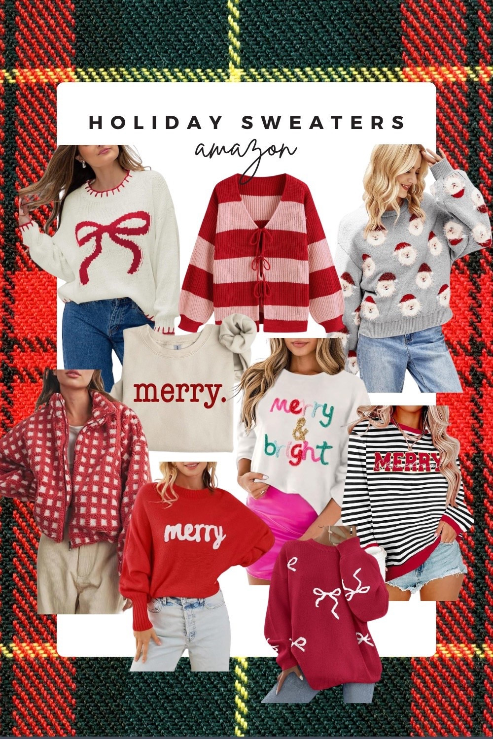 Xmas sweaters!

#LTKHoliday #LTKSeasonal #LTKFindsUnder50