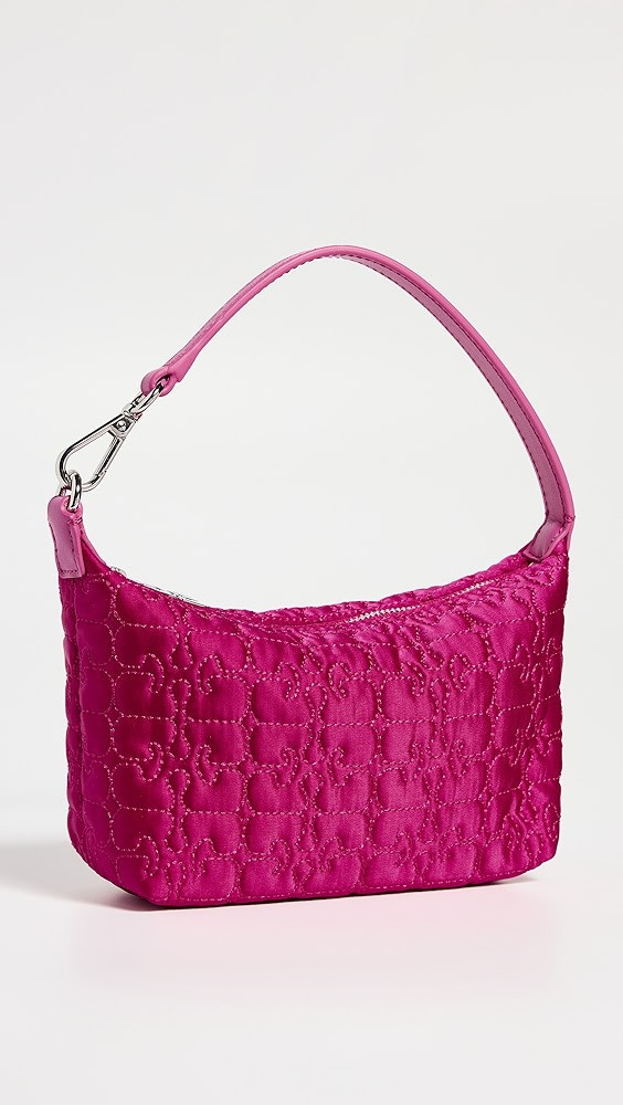 GANNI Butterfly Small Pouch Satin Bag | Shopbop | Shopbop