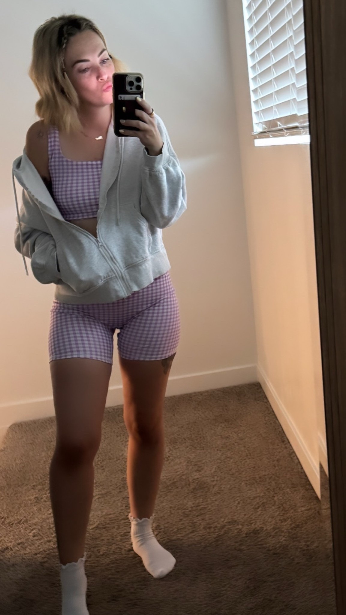 Still a favorite 🤩 these gingham workout sets are under $40 and are sooo comfortable, comes in tons of colors, and fits perfectly! I’m in a medium here.

#LTKfitnessgoals #LTKmomlife #LTKootd