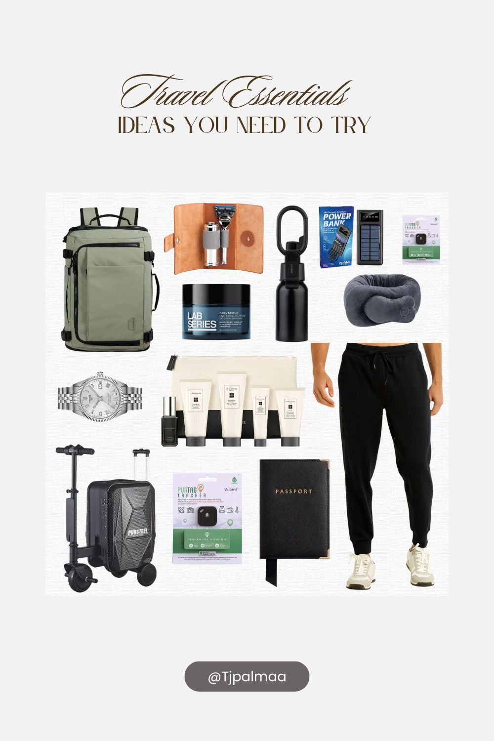 Your next trip deserves an upgrade. ✈️🤍

These are my go-to travel essentials that make every flight, weekend getaway, and vacation smoother—from the perfect travel backpack to skincare, comfort, and smart travel gadgets. 

#TravelEssentials #TravelStyle #AirportOutfit #TravelMustHaves #LTKFinds 

 #LTKselfcare #LTKTravel #LTKMens