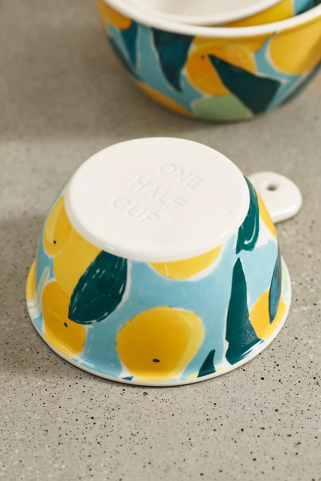 Citrus Grove Stoneware Measuring Cups | Anthropologie (US)