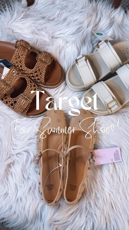 Target sandals / ballet flats / summer shoes / crochet Footbed Sandals / Two-band Buckle Footbed Sandals 

#LTKShoeCrush #LTKFindsUnder50 #LTKTravel