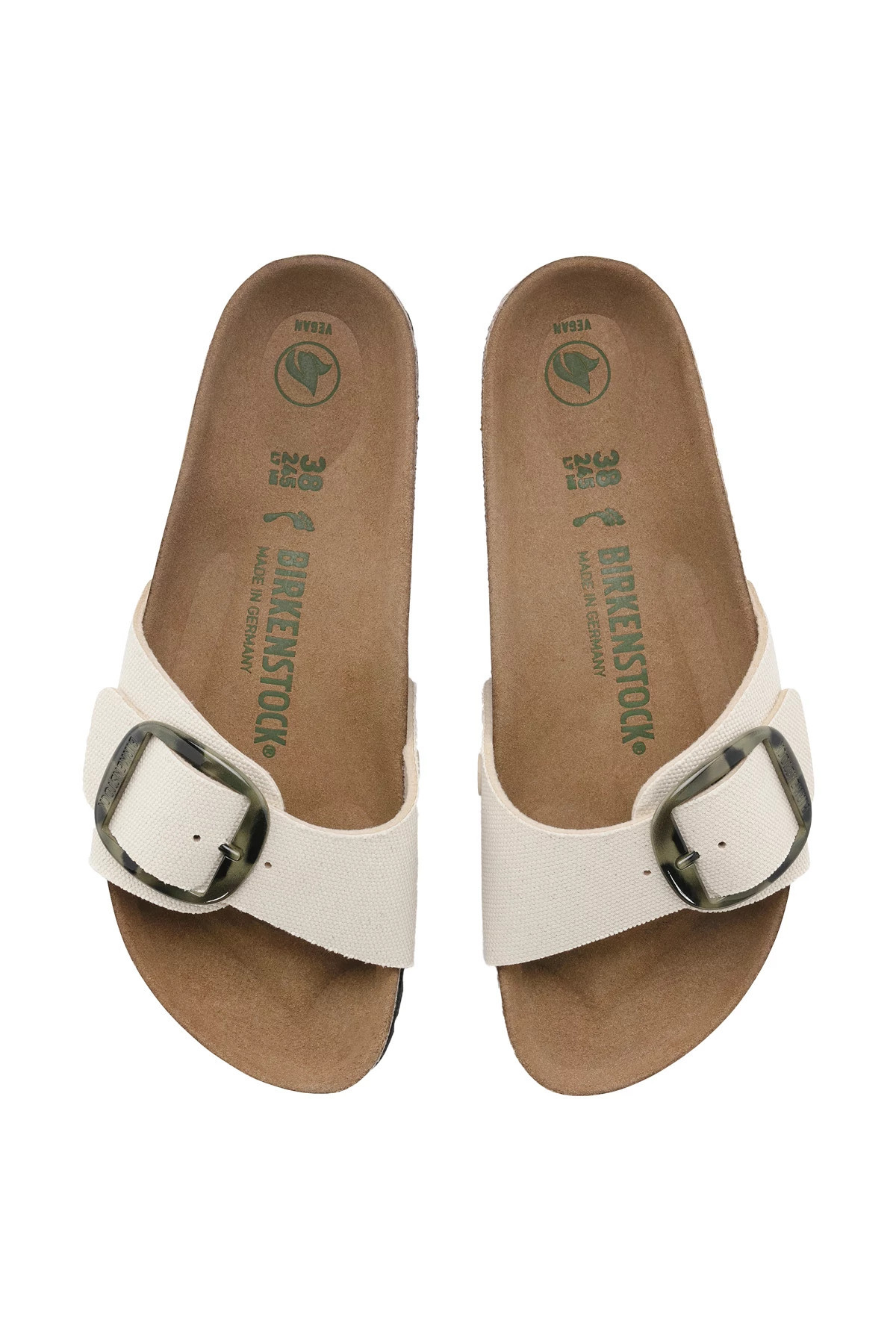 Madrid Vegan Big Buckle Slides | Everything But Water