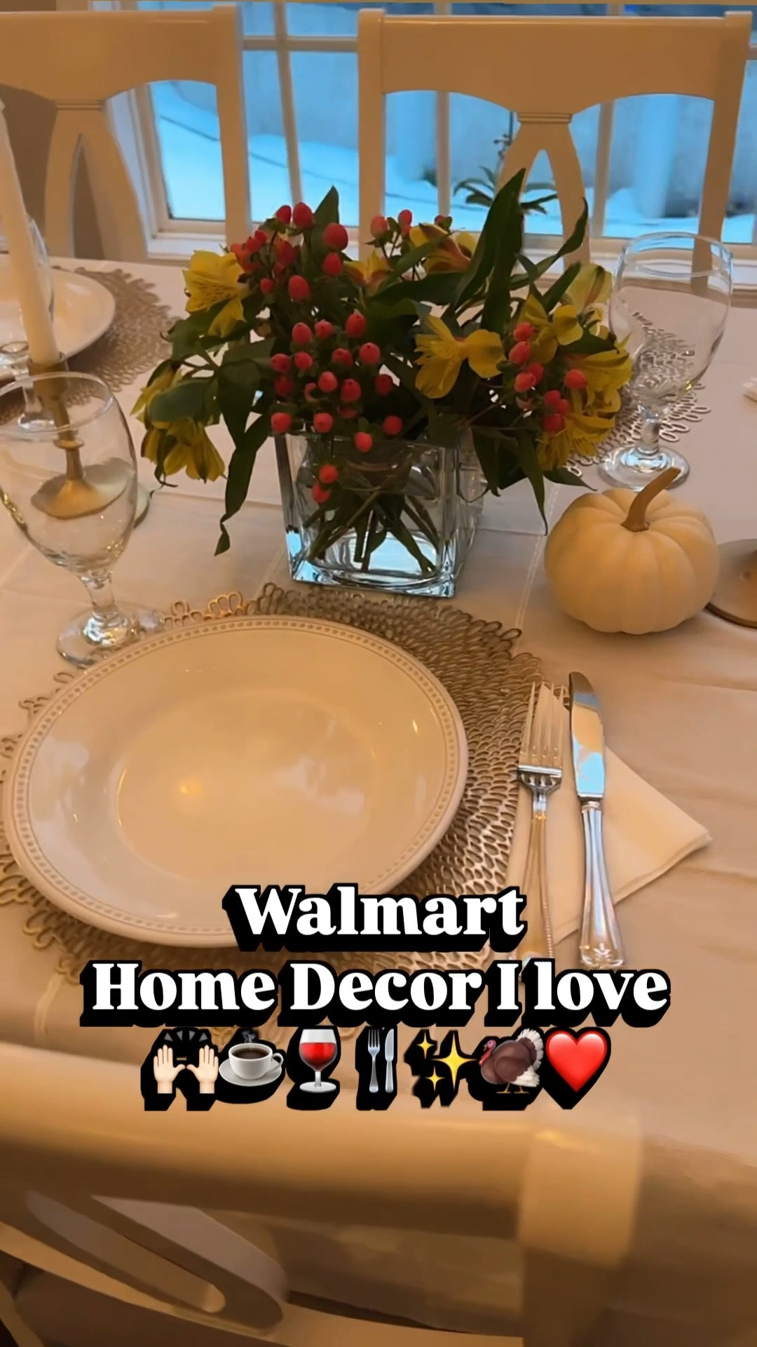 
✨ Create a Cozy & Welcoming Home for the Holidays! 🏠 🍽️🦃🥂
I’m obsessed with how easy it is to elevate my hosting game with incredible finds from Walmart Home Decor! From the elegant holiday tablescape (hello, gorgeous gold chargers and beaded plates!) to the stylish bar cart and kitchen entertaining setup, every piece is designed to make your guests feel welcome and your home feel extra cozy.
Seriously, who knew Walmart had such chic serving and decor pieces? They make hosting feel effortless and look so high-end!
🛒 Shop Now & Host in Style!
Make your home the coziest spot on the block this season! Everything you see—from the tableware to the bar cart! Purchase these items now to ensure your holiday gatherings are absolutely perfect.

#WalmartHome #HomeDecor #Tablescape #HolidayDecor #HostessWithTheMostess #WalmartFinds #CozyHome #EntertainingIdeas #TableSetting #BarCartStyle #AffordableDecor #HomeInspo #WalmartMustHaves #HolidayHosting #DinnerParty #HomeStyle


#LTKHoliday #LTKCyberWeek #LTKHome