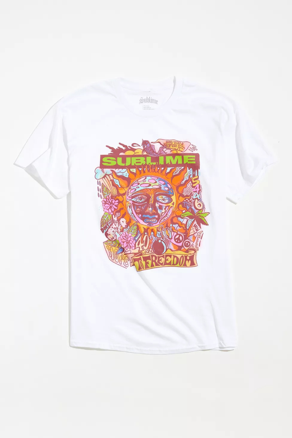Sublime 40oz. To Freedom Tee | Urban Outfitters (US and RoW)