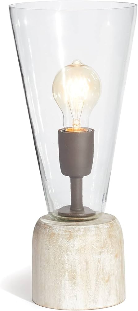 Napa Home & Garden 13.75" Laci Luxury Premium Decorative Modern Table Tabletop Desk Mini Lamp Hom... | Amazon (US)