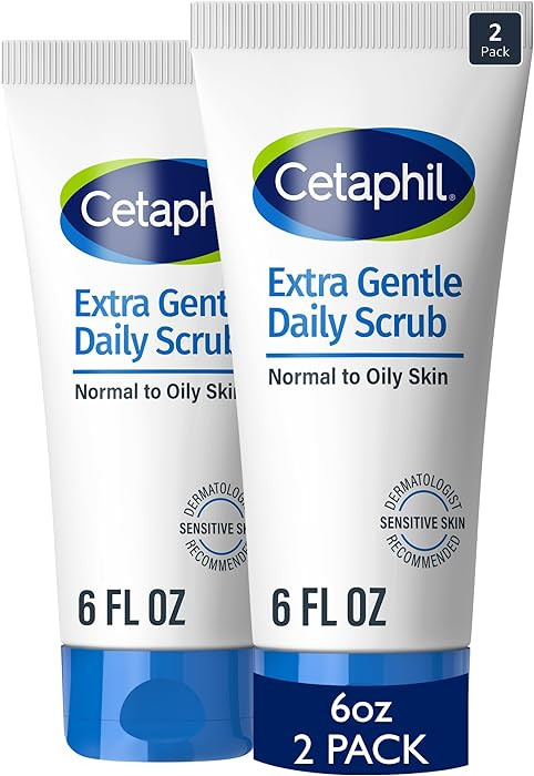 Cetaphil Exfoliating Face Wash, Extra Gentle Daily Face Scrub, Gently Exfoliates & Cleanses, For ... | Amazon (US)